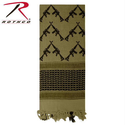 Rothco Crossed Rifles Shemagh Tactical Scarf