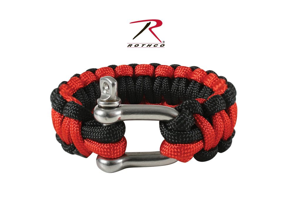 Rothco Paracord Bracelet w- D-Shackle
