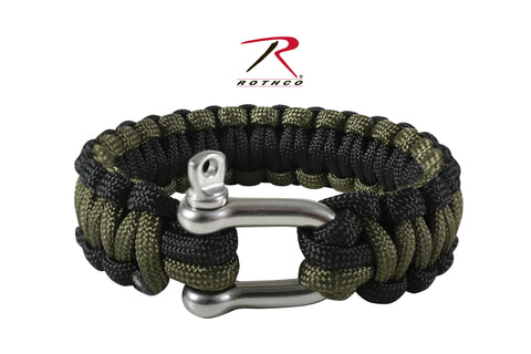 Rothco Paracord Bracelet w- D-Shackle