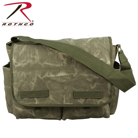 Rothco Stone Washed Canvas Classic Messenger Bag