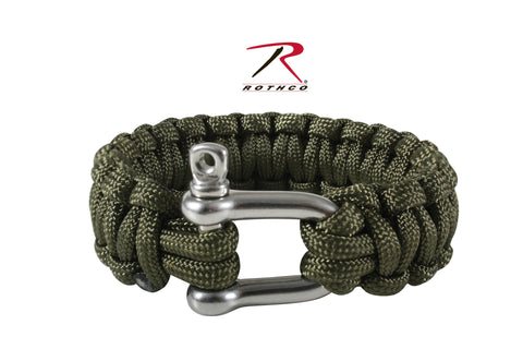 Rothco Paracord Bracelet w- D-Shackle