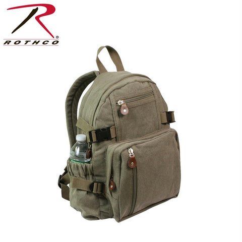 Rothco Vintage Canvas Mini Backpack