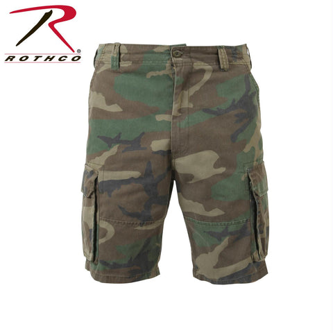 Rothco Vintage Camo Paratrooper Cargo Shorts