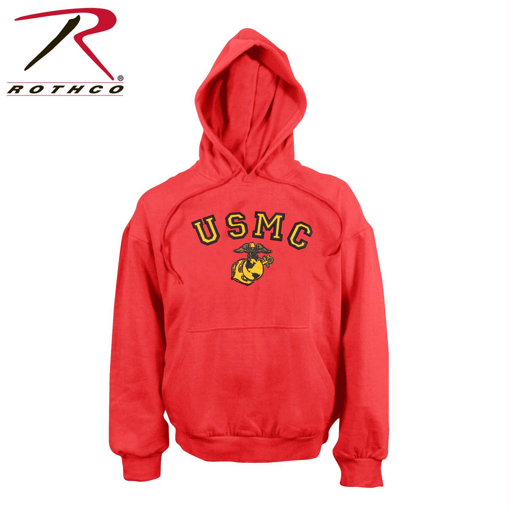 Rothco USMC Globe & Anchor Pullover Hooded Sweatshirt