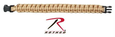 Rothco Solid Color Paracord Bracelet