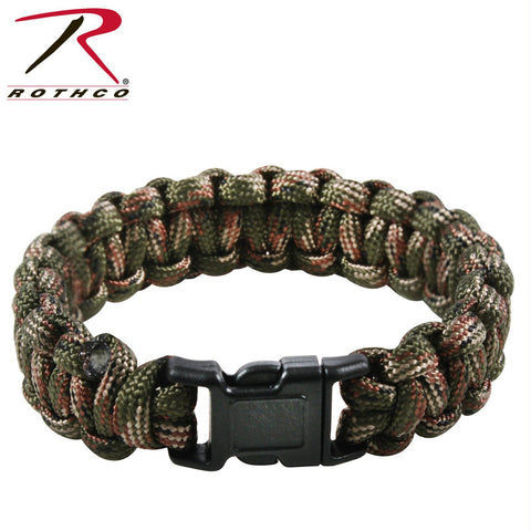 Rothco Multi-Colored Paracord Bracelet