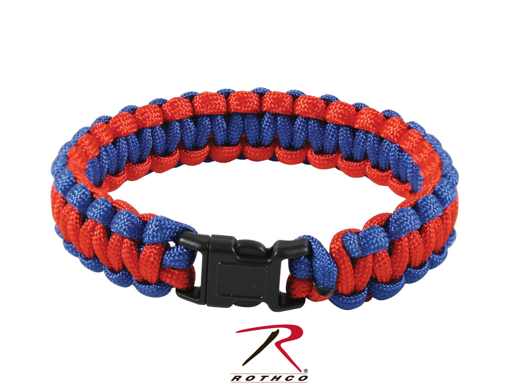 Rothco Two-Tone Paracord Bracelet