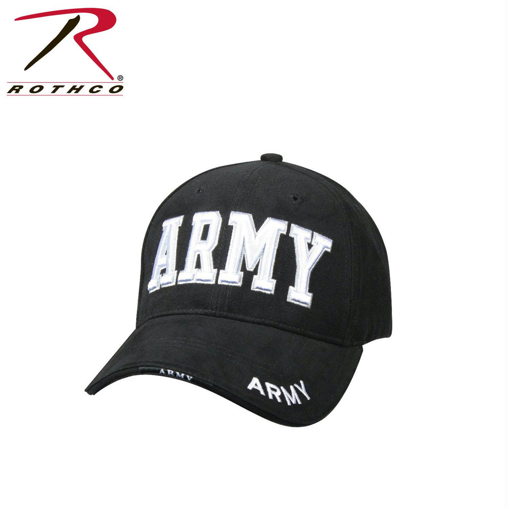 Rothco Deluxe Army Embroidered Low Profile Insignia Cap