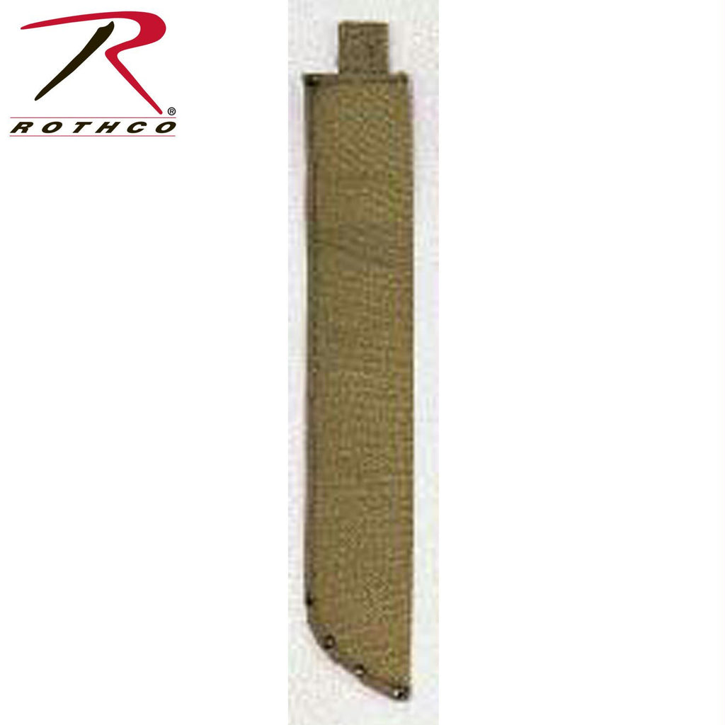 Rothco O.D. Canvas Machete Sheath