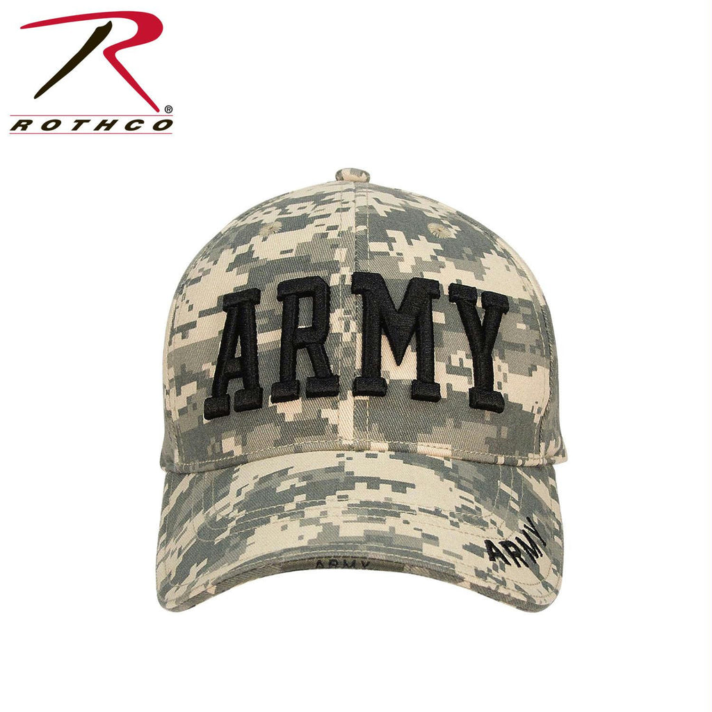 Rothco Deluxe Army Embroidered Low Profile Insignia Cap