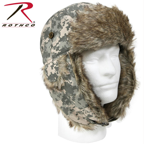 Rothco Camo Fur Flyers Hat