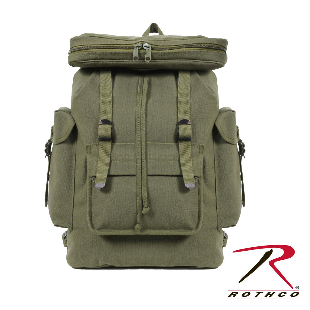 Rothco Canvas European Style Rucksack