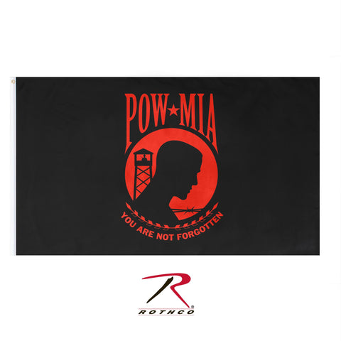 Rothco POW-MIA Flag Red 3' X 5'