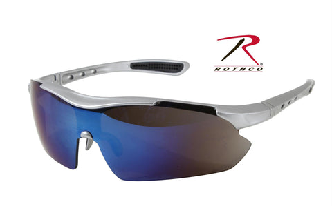 Rothco .357 Magnum Sport Glasses-Silver Frame