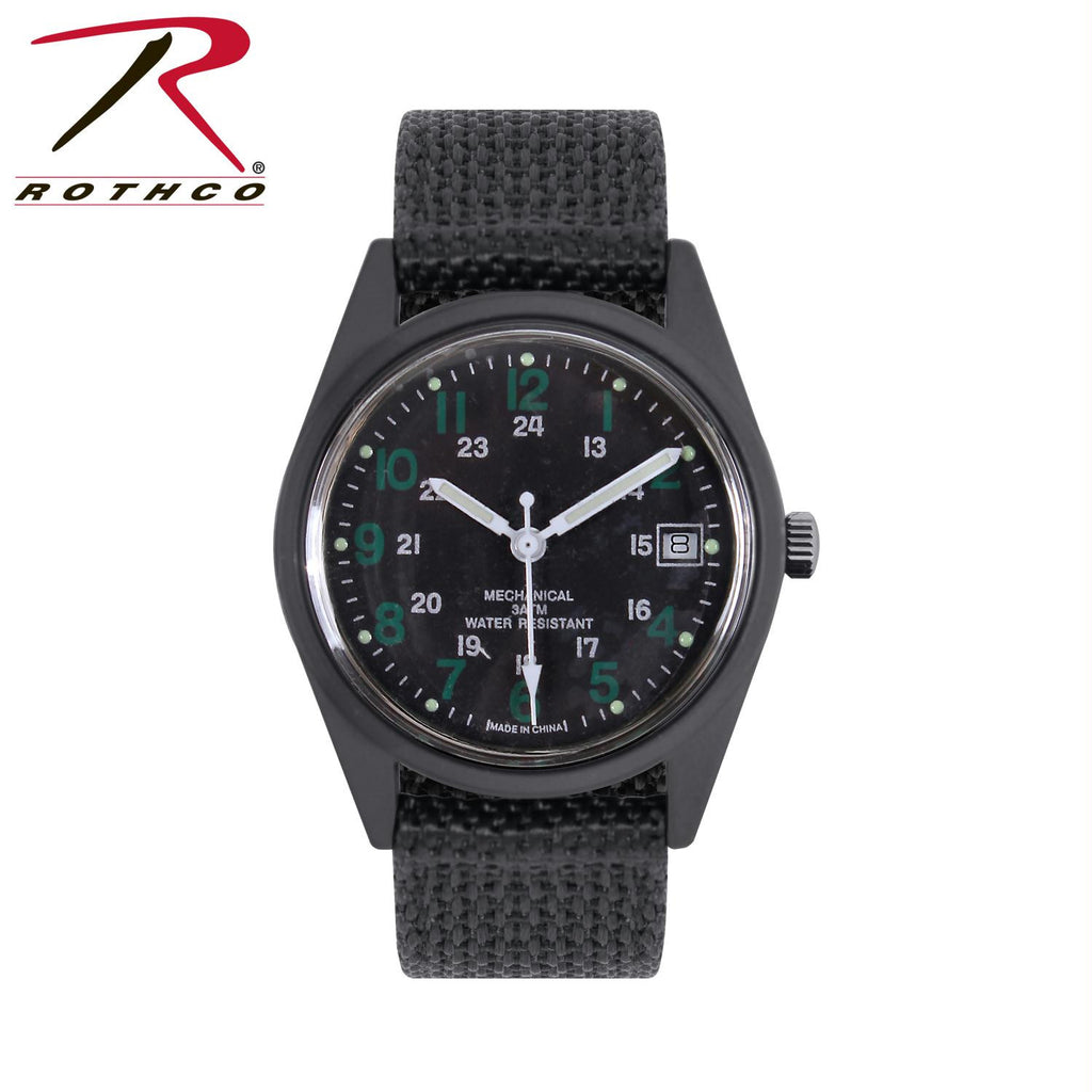 Rothco G.I. Type Vietnam Era Wind Up Watch