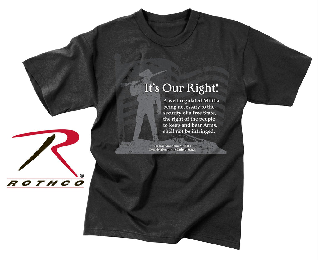 Rothco Vintage ''It's Our Right'' T-Shirt