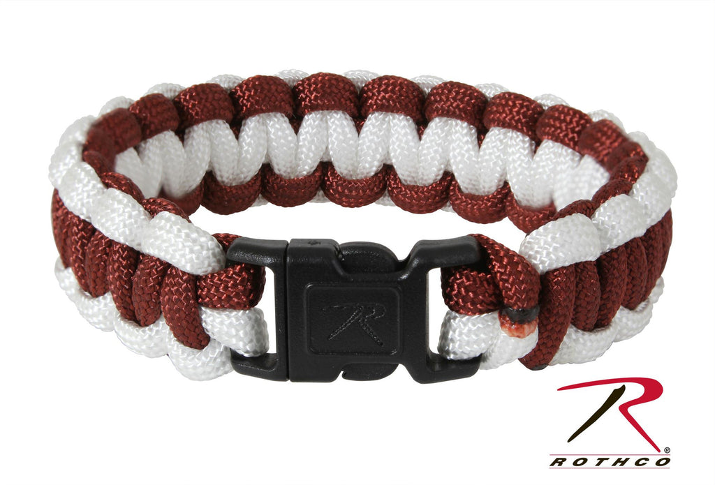 Rothco Two-Tone Paracord Bracelet