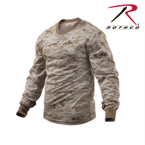 Rothco Long Sleeve Digital Camo T-Shirts