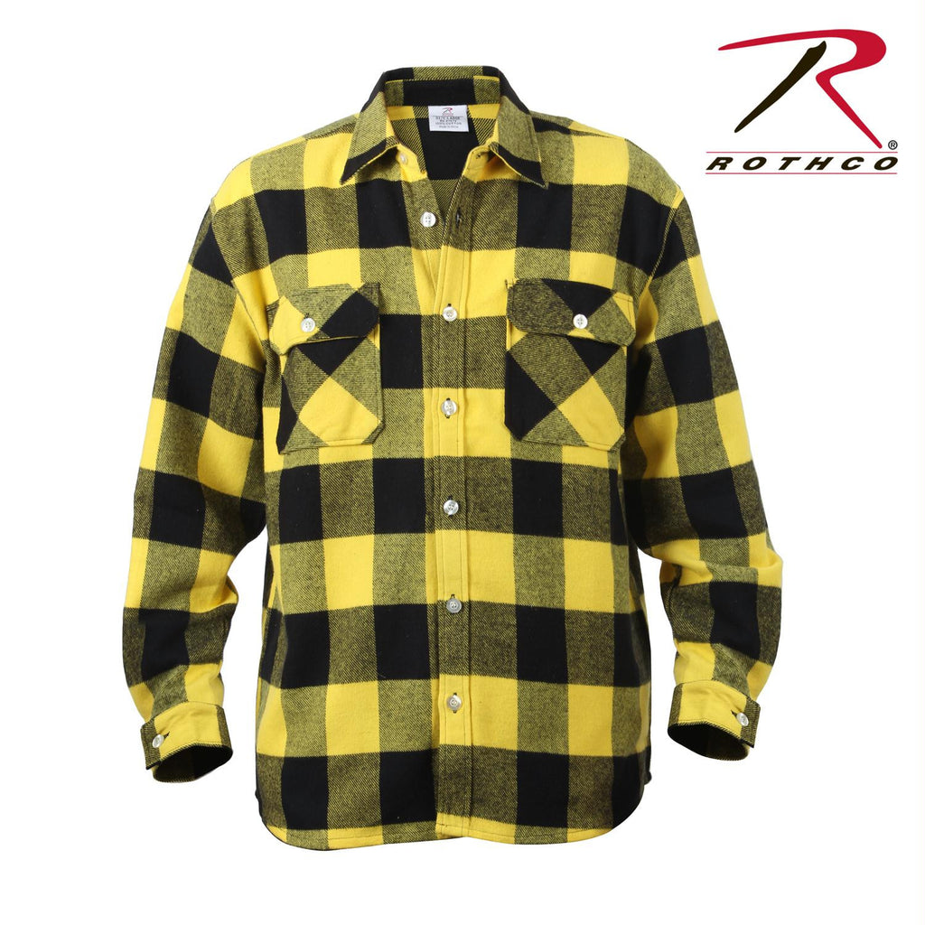 Rothco Extra Heavyweight Buffalo Plaid Flannel Shirts