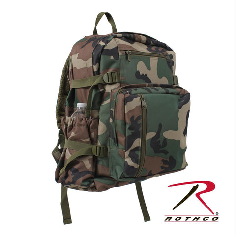 Rothco Woodland Camo Backpack