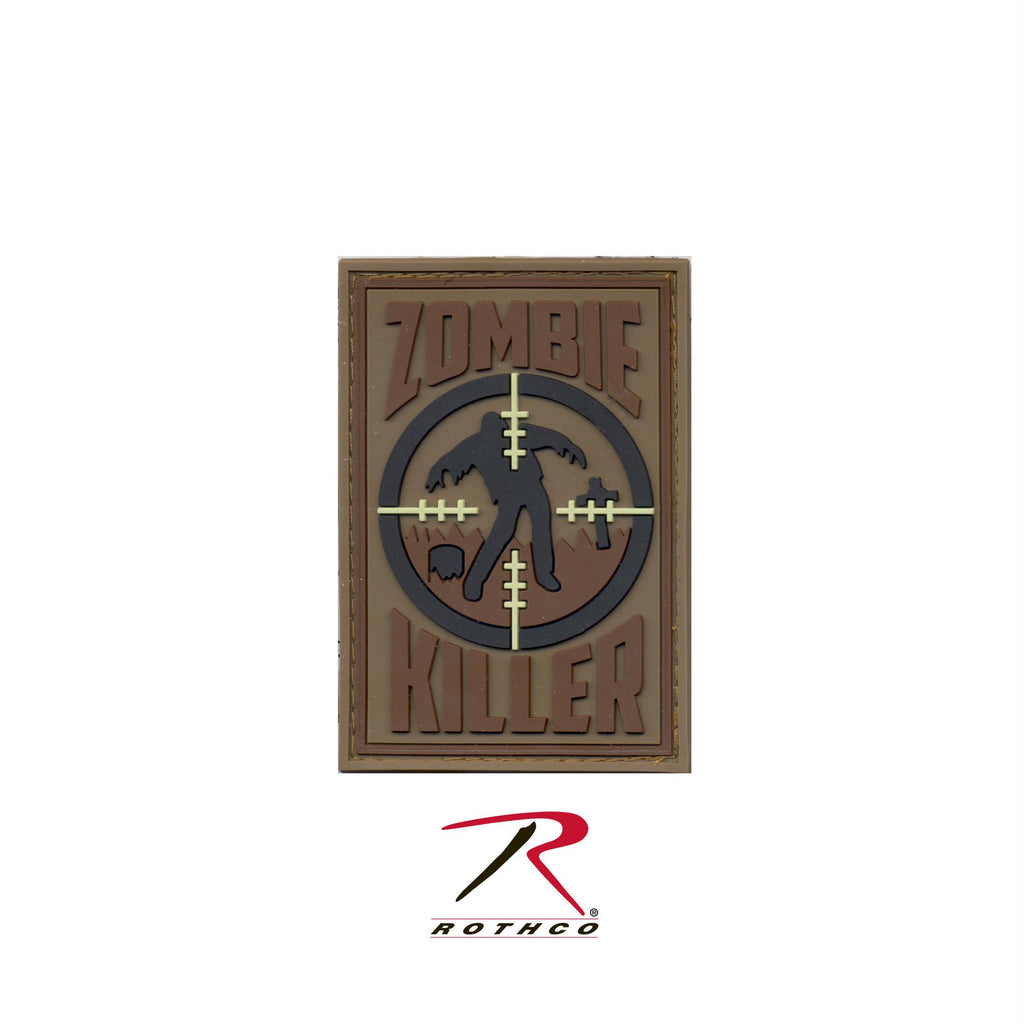 Rothco PVC Zombie Killer Morale Patch