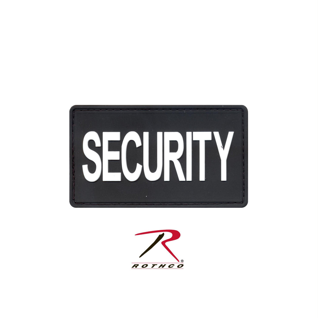 Rothco PVC Security Patch w- Hook Back