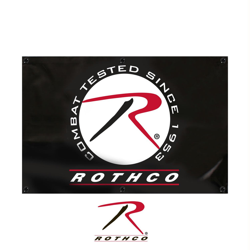 Rothco Banner - 2' High X 3' Wide