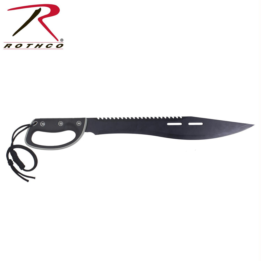 Rothco 18" D-handle Sawback Machete