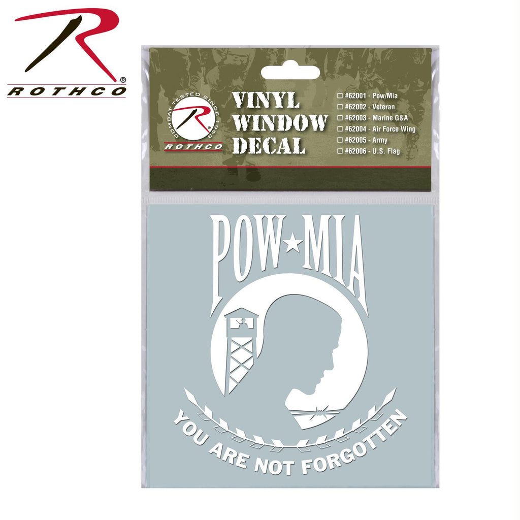 Rothco Military Vinyl Window Decal