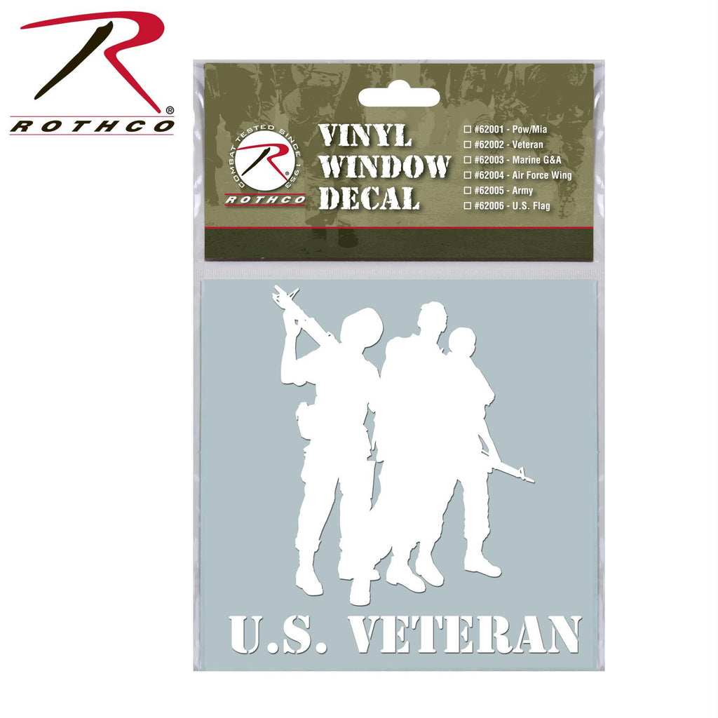 Rothco Military Vinyl Window Decal