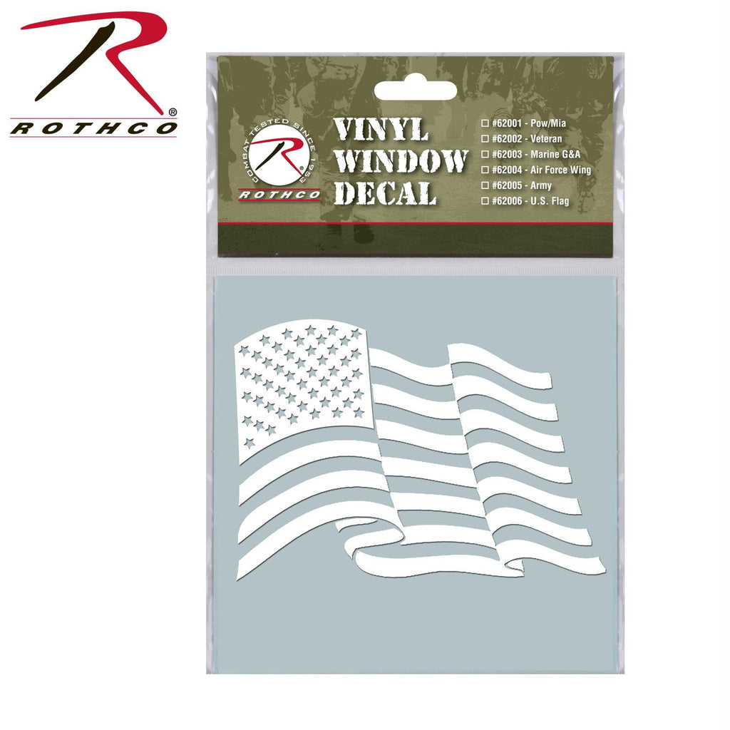 Rothco Military Vinyl Window Decal