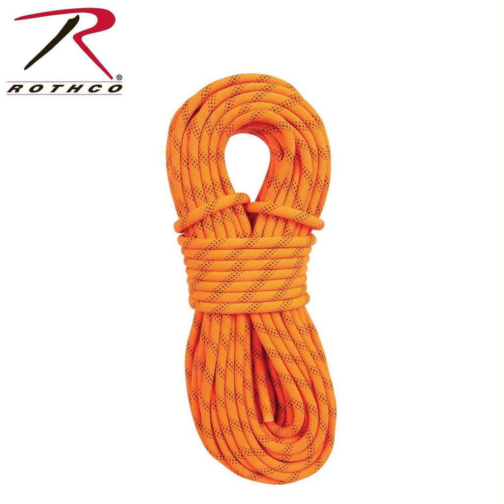 Rothco 150' Orange Rescue Rappelling Rope