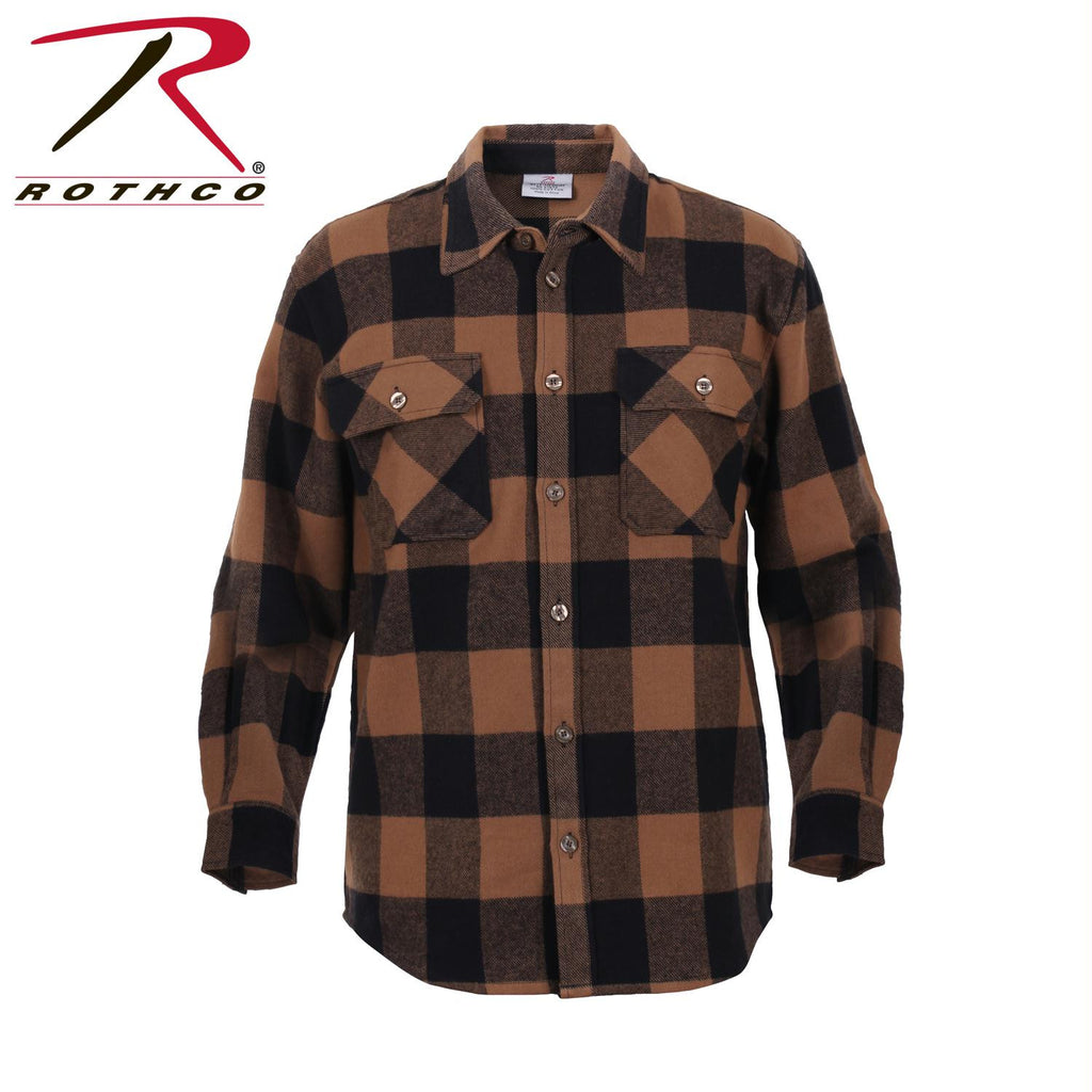 Rothco Extra Heavyweight Buffalo Plaid Flannel Shirts