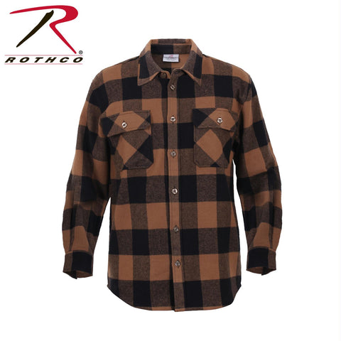 Rothco Extra Heavyweight Buffalo Plaid Flannel Shirts