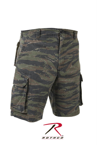 Rothco Vintage Camo Paratrooper Cargo Shorts