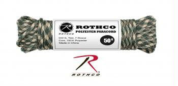 Rothco Camo Polyester Paracord