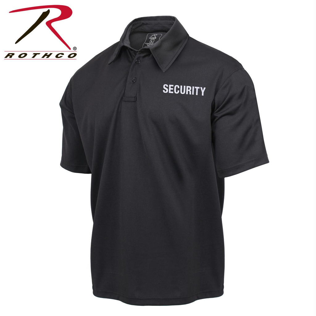 Rothco Moisture Wicking Security Golf Shirt