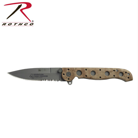 Columbia River Knife & Tool Desert Camo Zytel Knife M16-13ZM