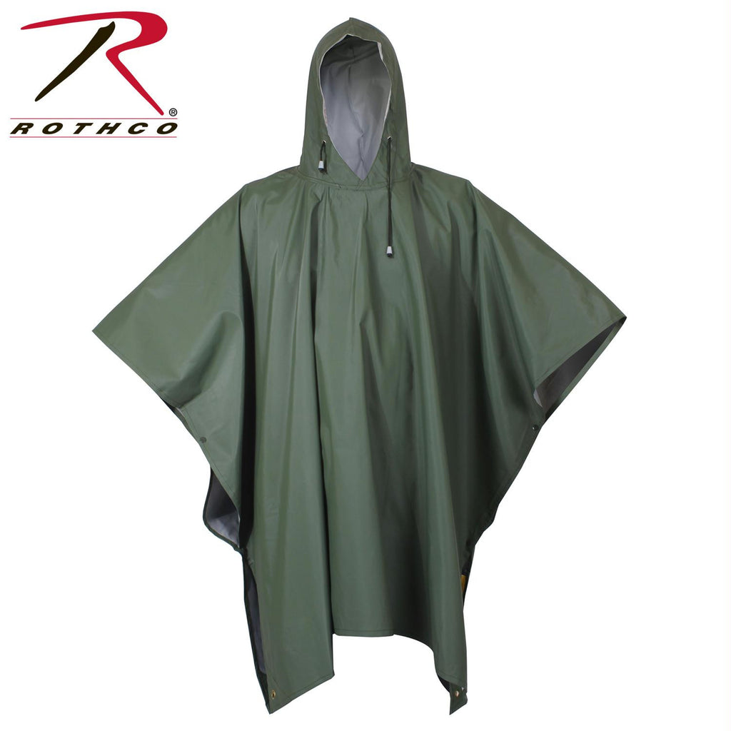Rothco O.D Rubber Poncho