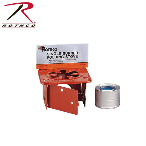 Rothco Single Burner Folding Stove