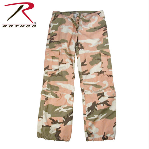 Rothco Womens Camo Vintage Paratrooper Fatigue Pants