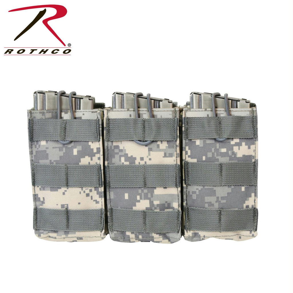 Rothco MOLLE Open Top Triple Mag Pouch