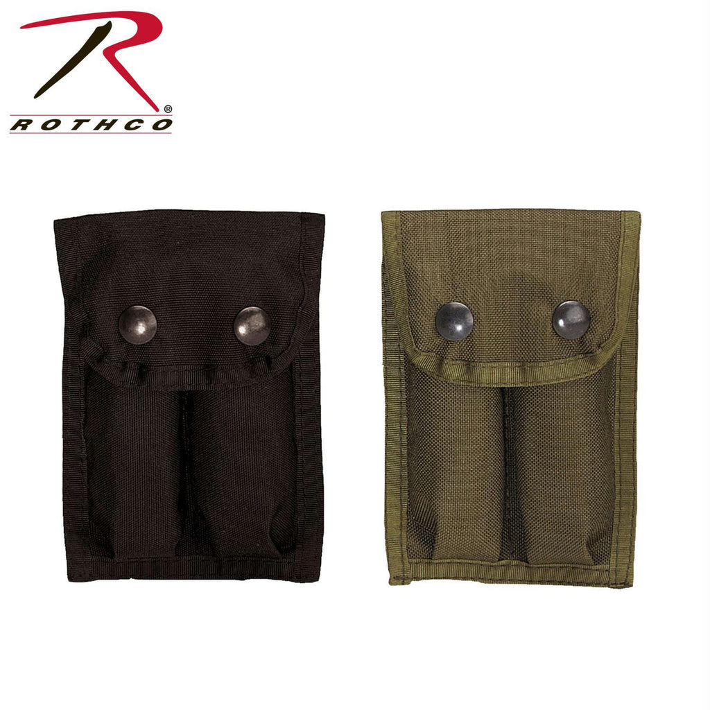 Rothco GI Type Enhanced Dual 9mm Clip Pouch