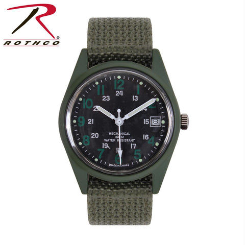 Rothco G.I. Type Vietnam Era Wind Up Watch