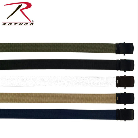 Rothco Military Web Belts w- Black Buckle