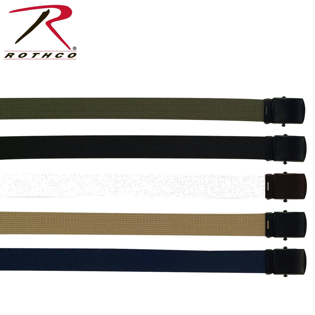 Rothco Military Web Belts w- Black Buckle
