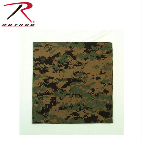 Rothco Digital Camouflage Bandana