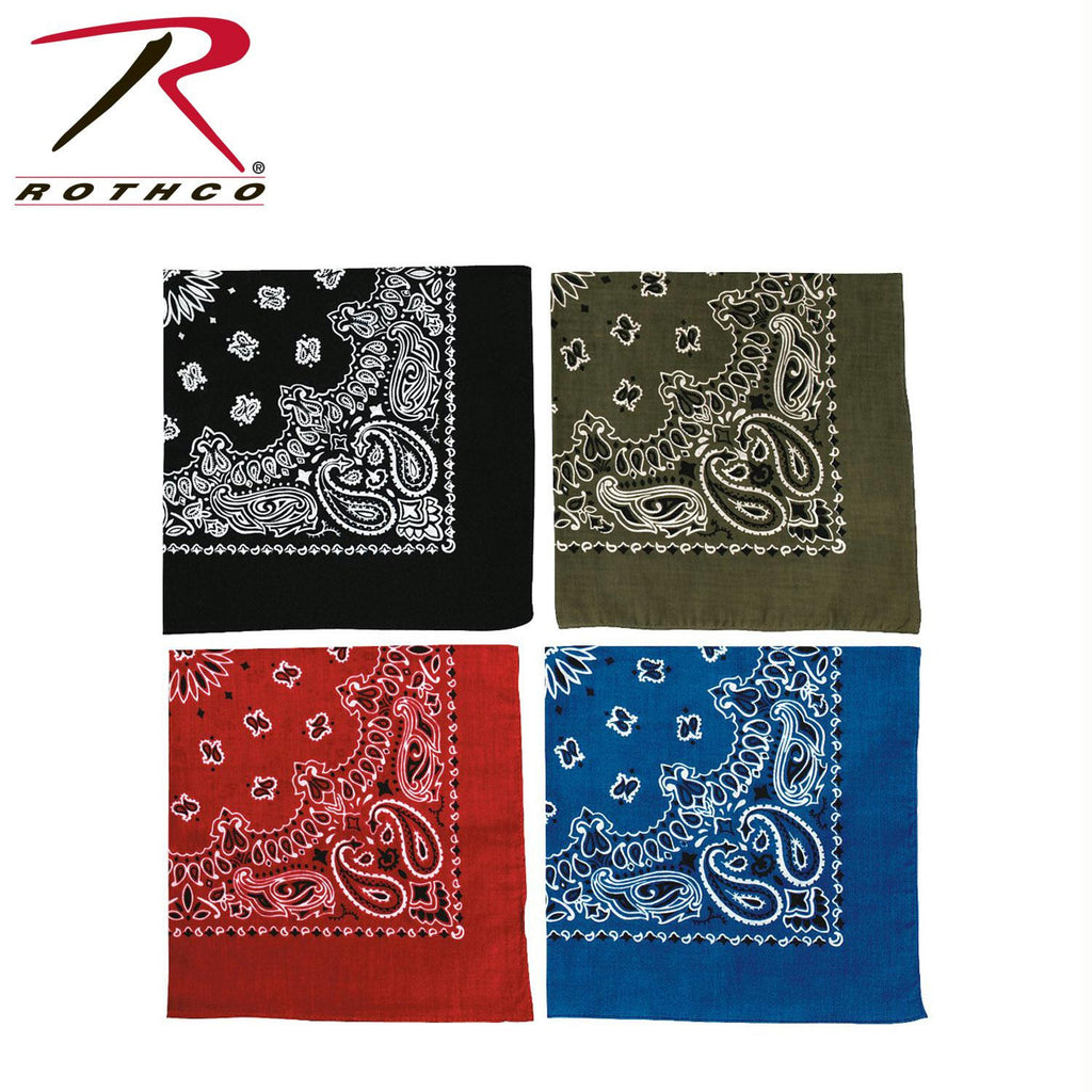 Rothco Large Trainmen Bandanas 27 Inch