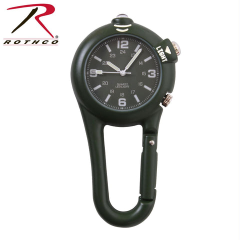 Rothco Clip Watch w- LED Light