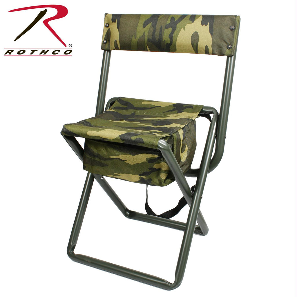 Rothco Deluxe Camo Stool w- Pouch